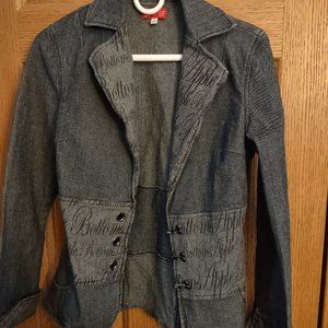 (M) APPLE BOTTOM JEAN JACKET/BLAZER